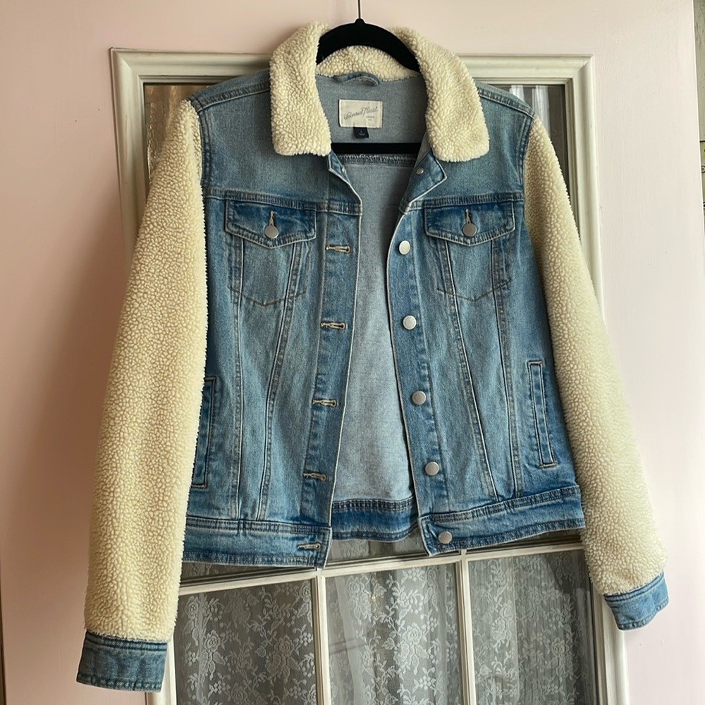 Sherpa Jean jacket!